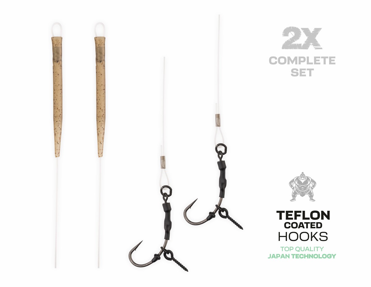 ZFISH Fluorocarbon Ronnie Rig - Slika 3