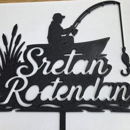 3D Topper za tortu "Sretan rođendan"