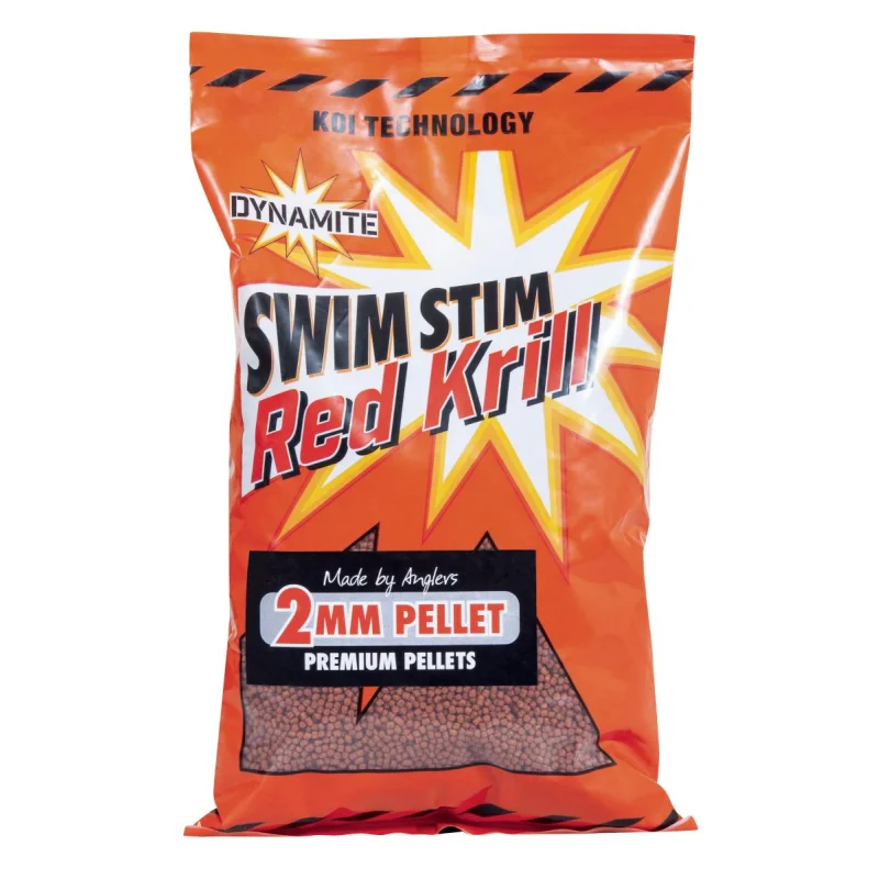 DYNAMITE BAITS Swim Stim Pellets Red Krill 2mm 900g