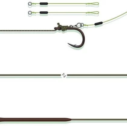 Gotovi predvez MADCAT Quick Change Pellet Rig 70cm Gr.3/0 0,9mm 1,35mm