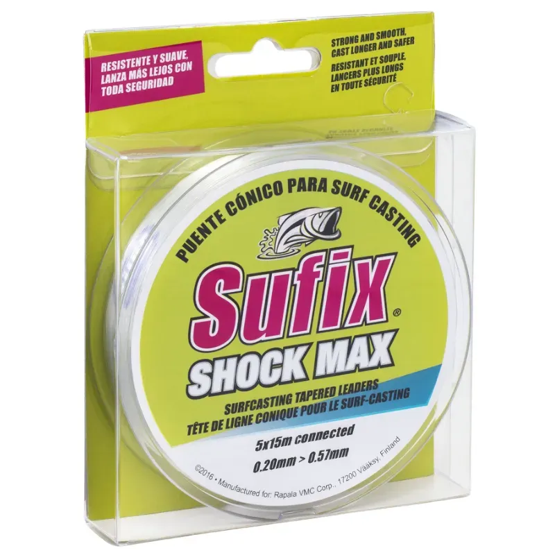 SUFIX Shock Max 0.26-0.57MM 5X15M